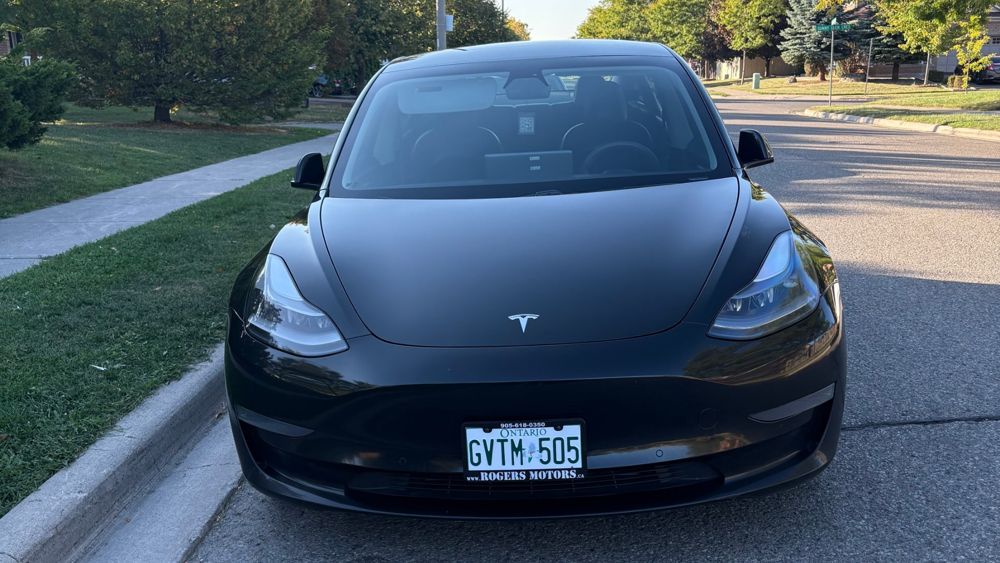 Black Tesla Model 3
